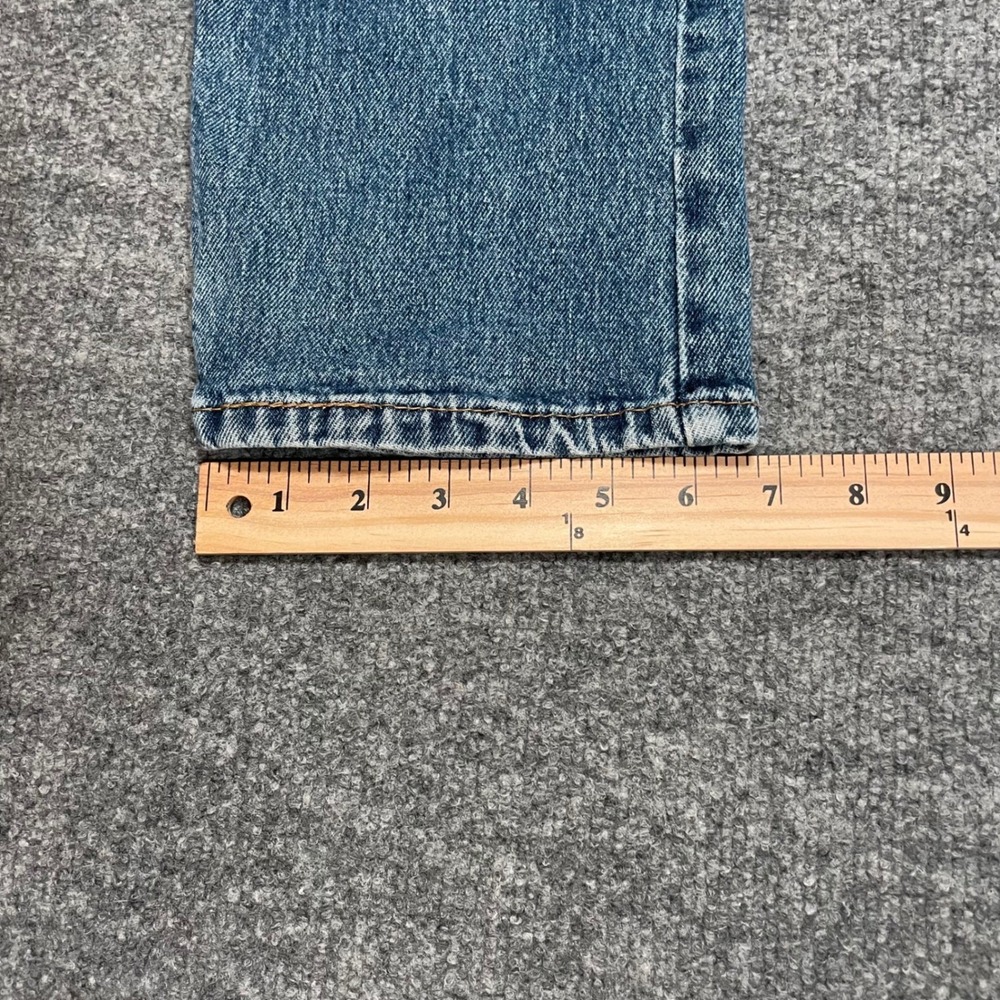 Levi's 502 Regular Fit Straight Leg Jeans Mens Blue Denim 33x30 34x29*‎ - Picture 8 of 12